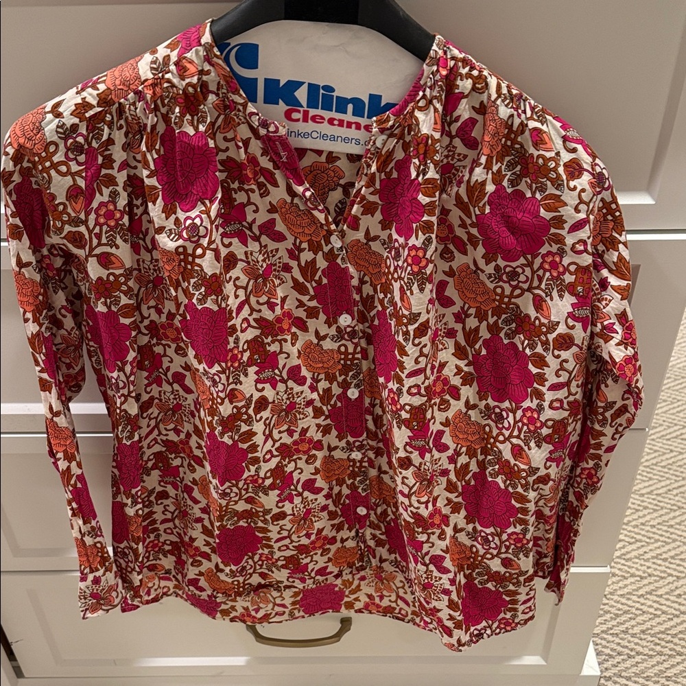 Mille Shirt - Pink and Orange